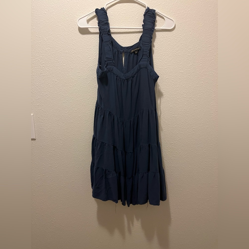 Dark blue dress